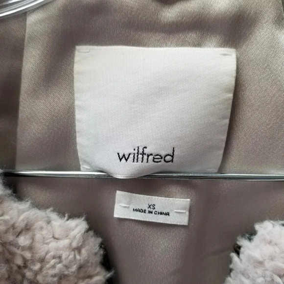 Aritzia Wilfred Chateau Faux Fur Teddy Cream Vest  XS - Picture 4 of 10